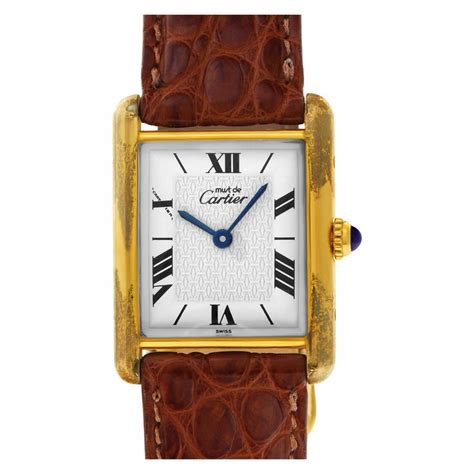 cartier automatic tank watch|certified pre owned cartier watches.